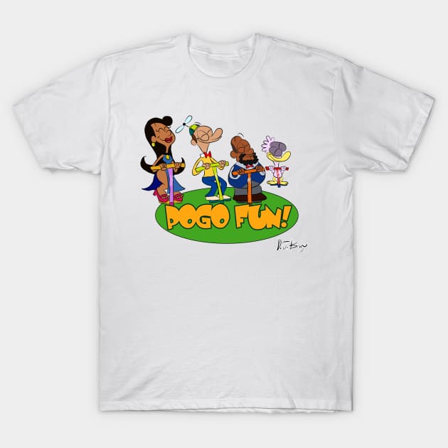 Pogo Fun! T-Shirt by D.J. Berry